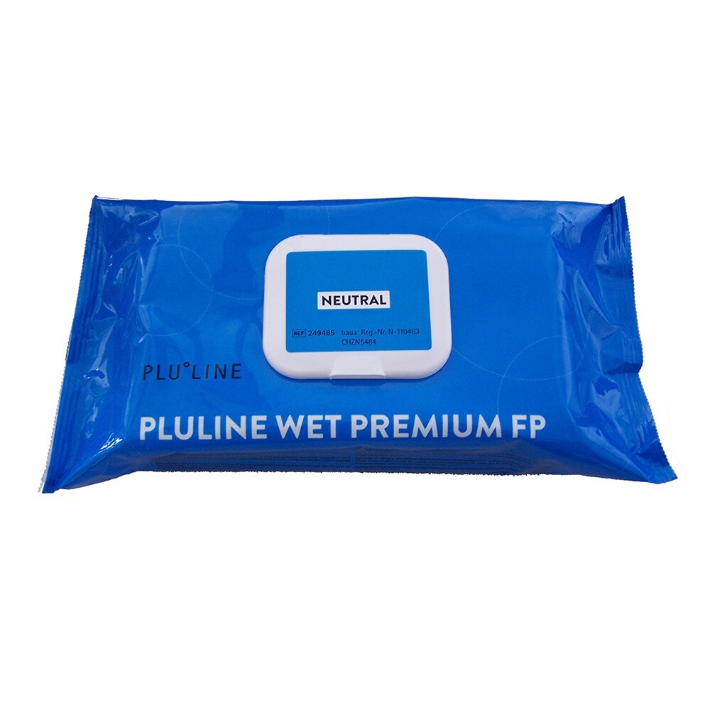 Pluline Wet Wipes Premium Lemon 60ark