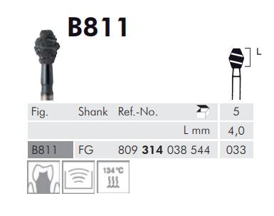 FG Diamantborr Cobra B811 033 5st