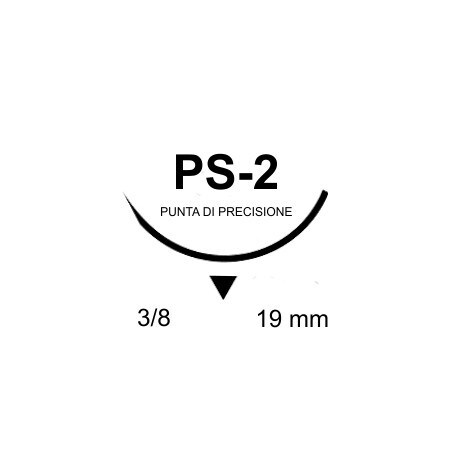 Sutur Ethicon Monocryl 4-0 ofärgad PS-2 36st