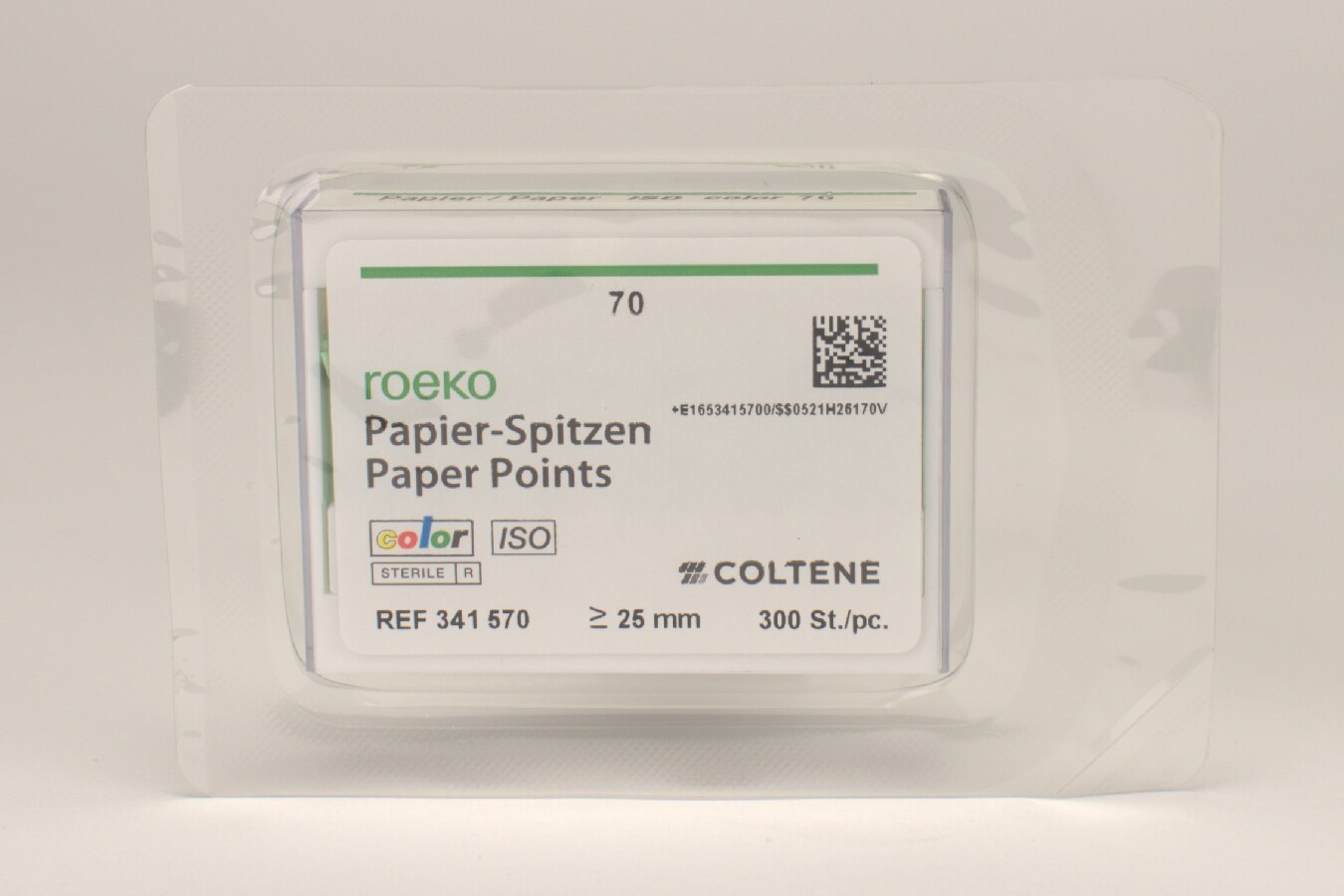 Pappersspets color ekopack ISO 70 300st