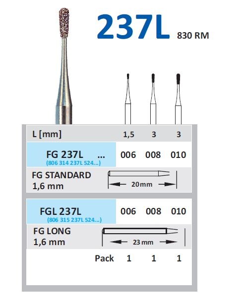 Fg Diamantborr L 237 010 st