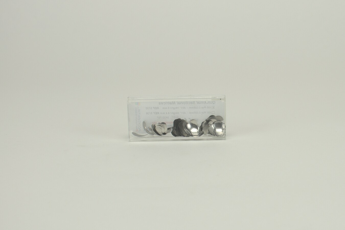 Quickmat Sektionsmatris premolar 0.025mm / 5mm 100st