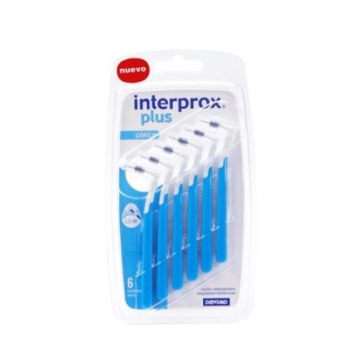 Interprox plus konisk blå  6st
