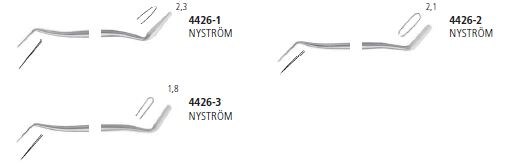 Carver enl Nyström II 4426-2 Ø 2,1mm