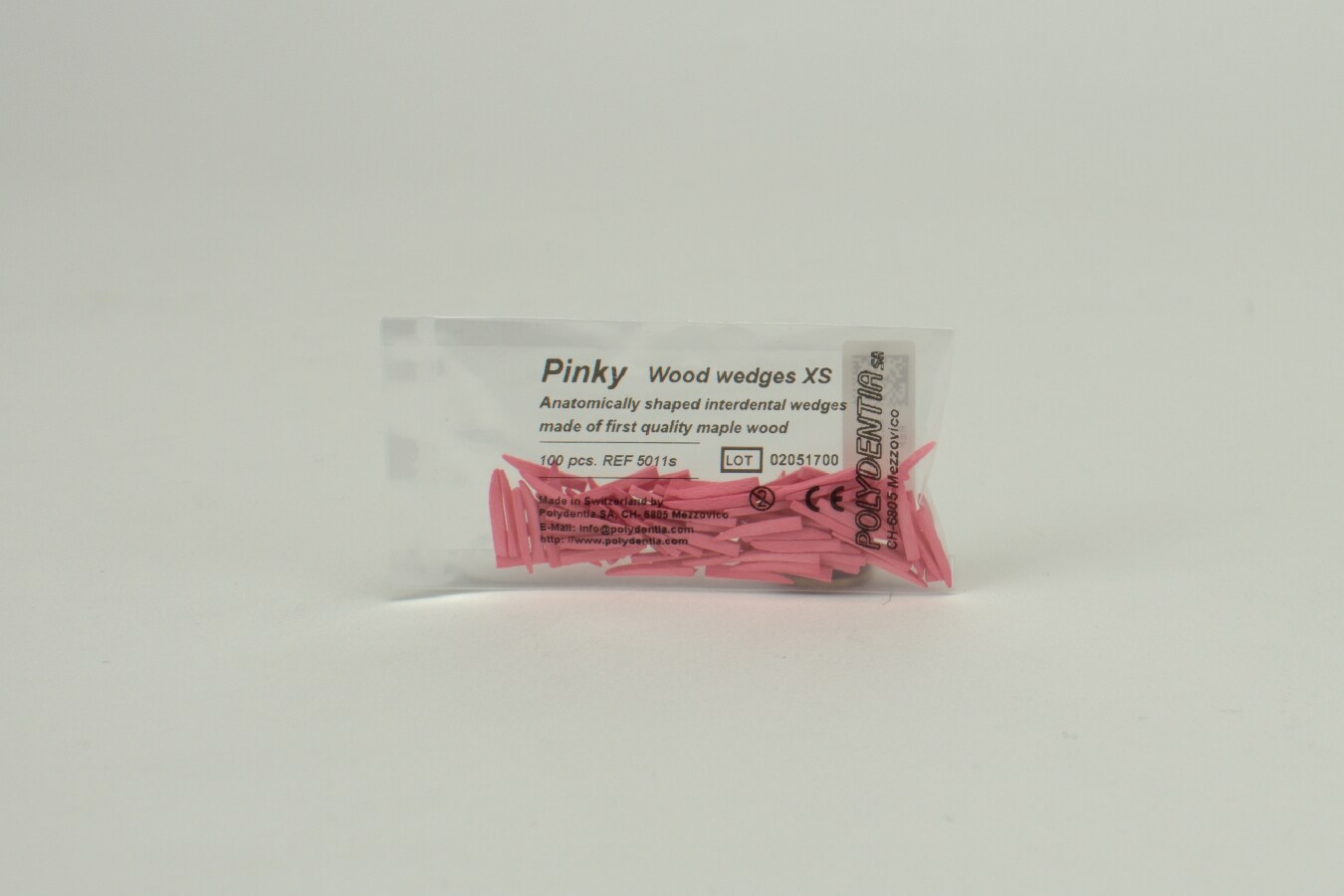 Träkil X-Small 11mm rosa 100st