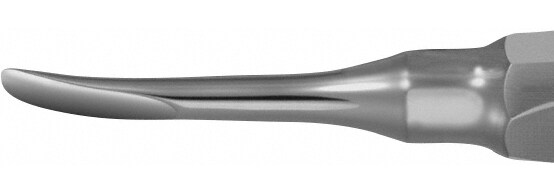 Rot Elevator 6C 2mm böjd 150mm