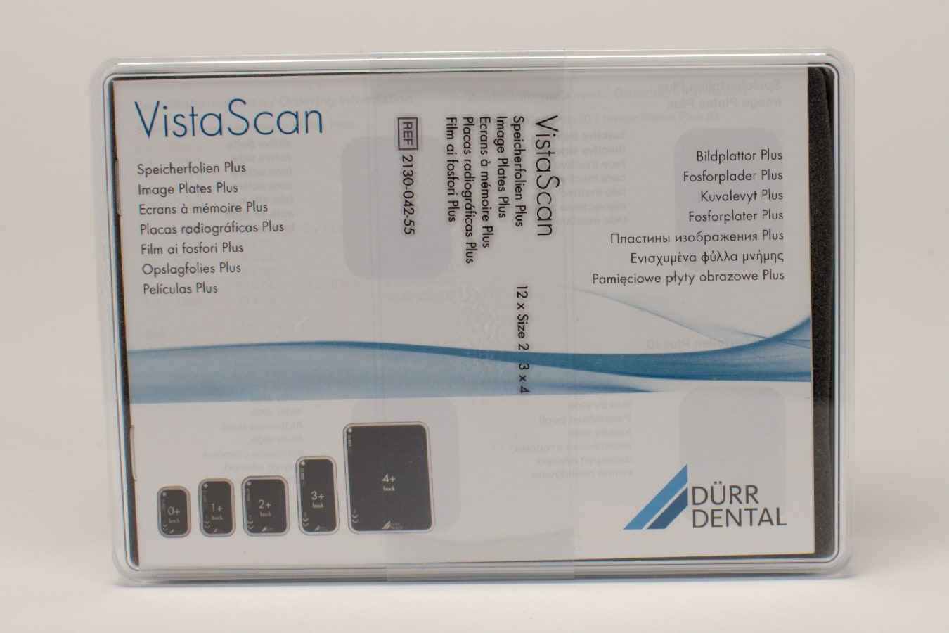 VistaScan bildplatta S2 plus 12st