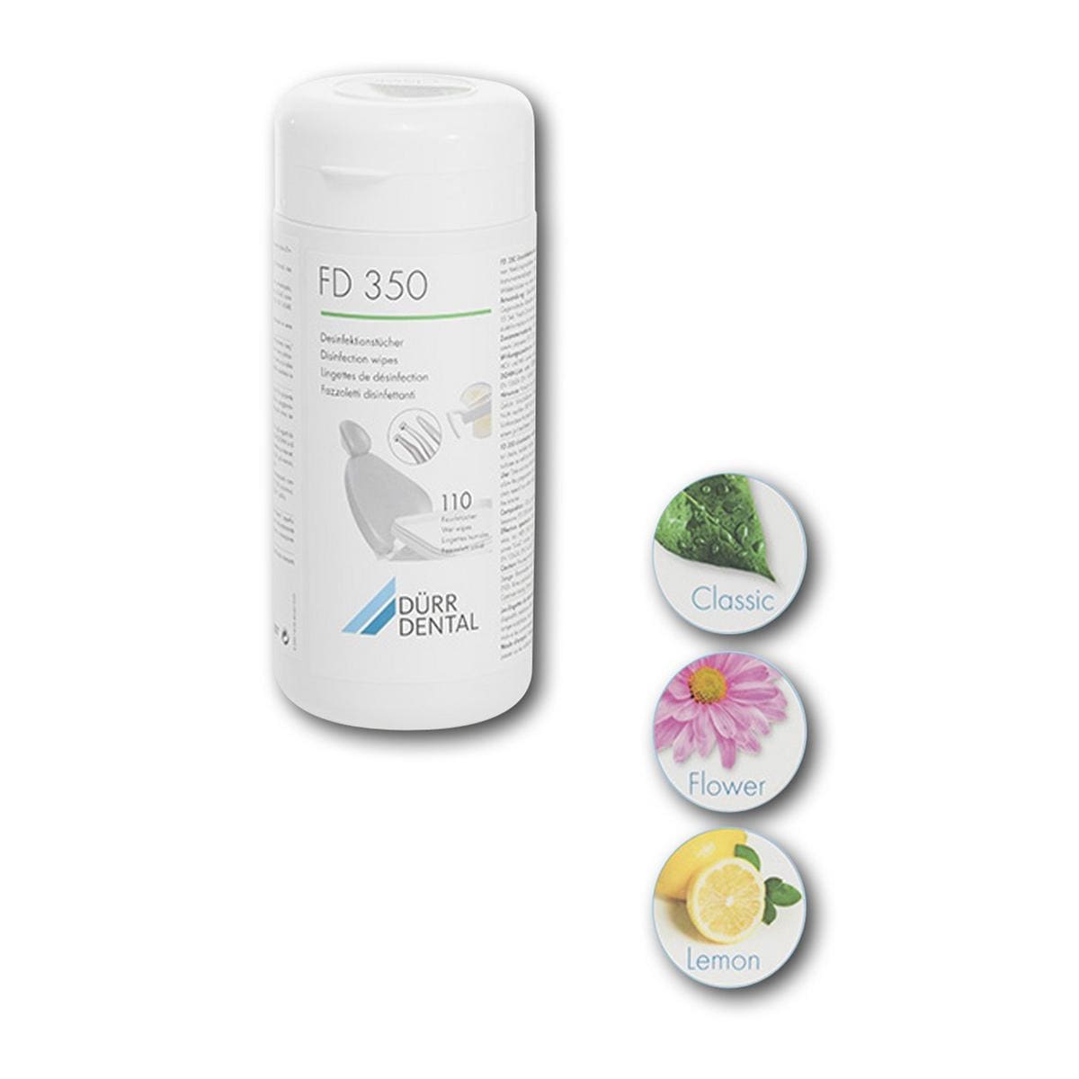 FD 350 Desinfektionsservetter lemon 110st