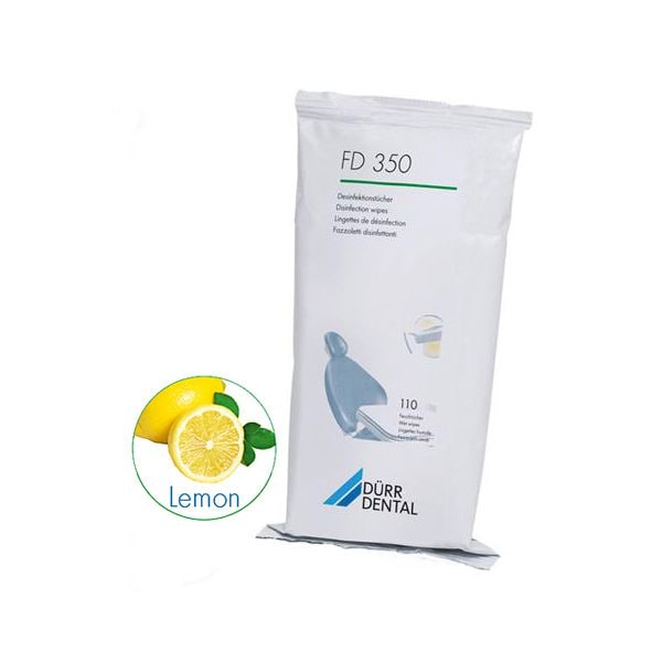 FD 350 Desinfektionsservetter lemon 12x110st refill