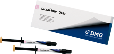LuxaFlow Star A1+Tips 2x1,5g Spruta