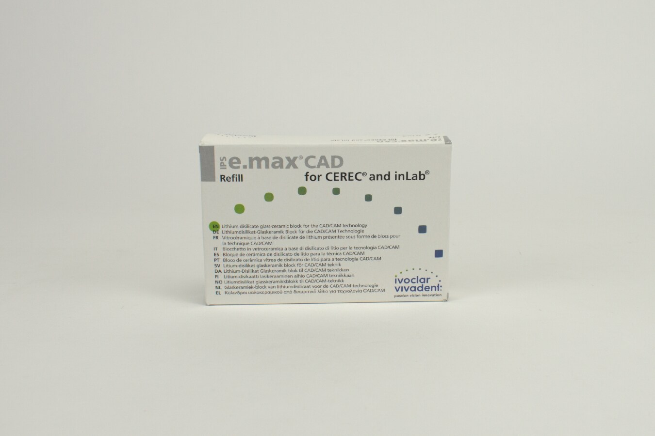 IPS e.max CAD Cerec/inLab HT A35 B40 3st