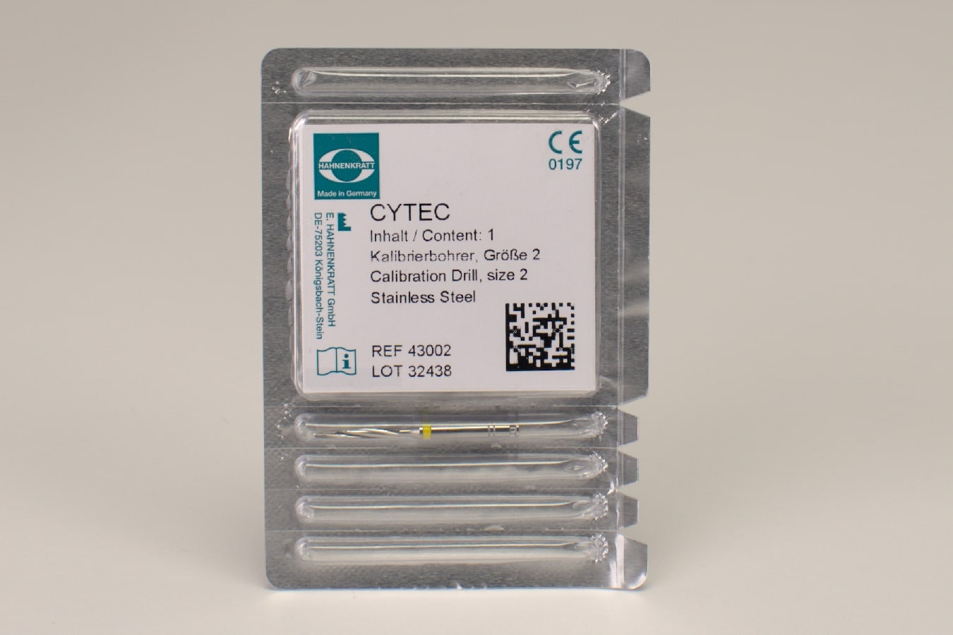 Cytec Borr nr 2  Gul 1,4mm