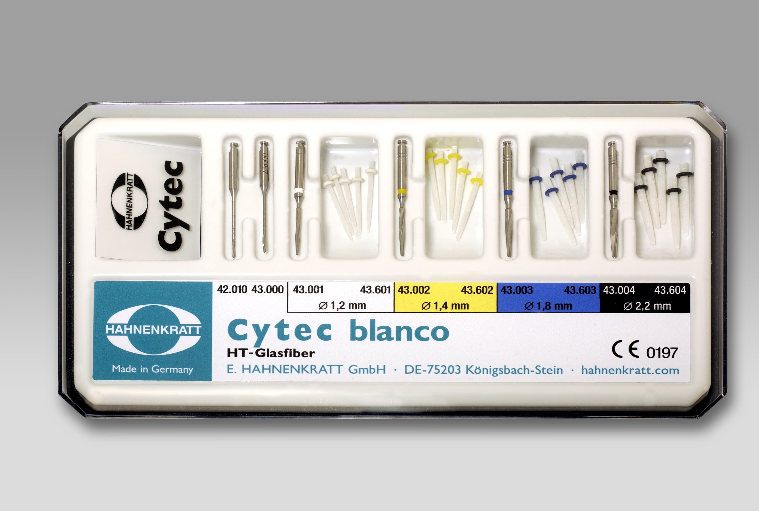 Cytec Blanco Fiberstift vit Intro