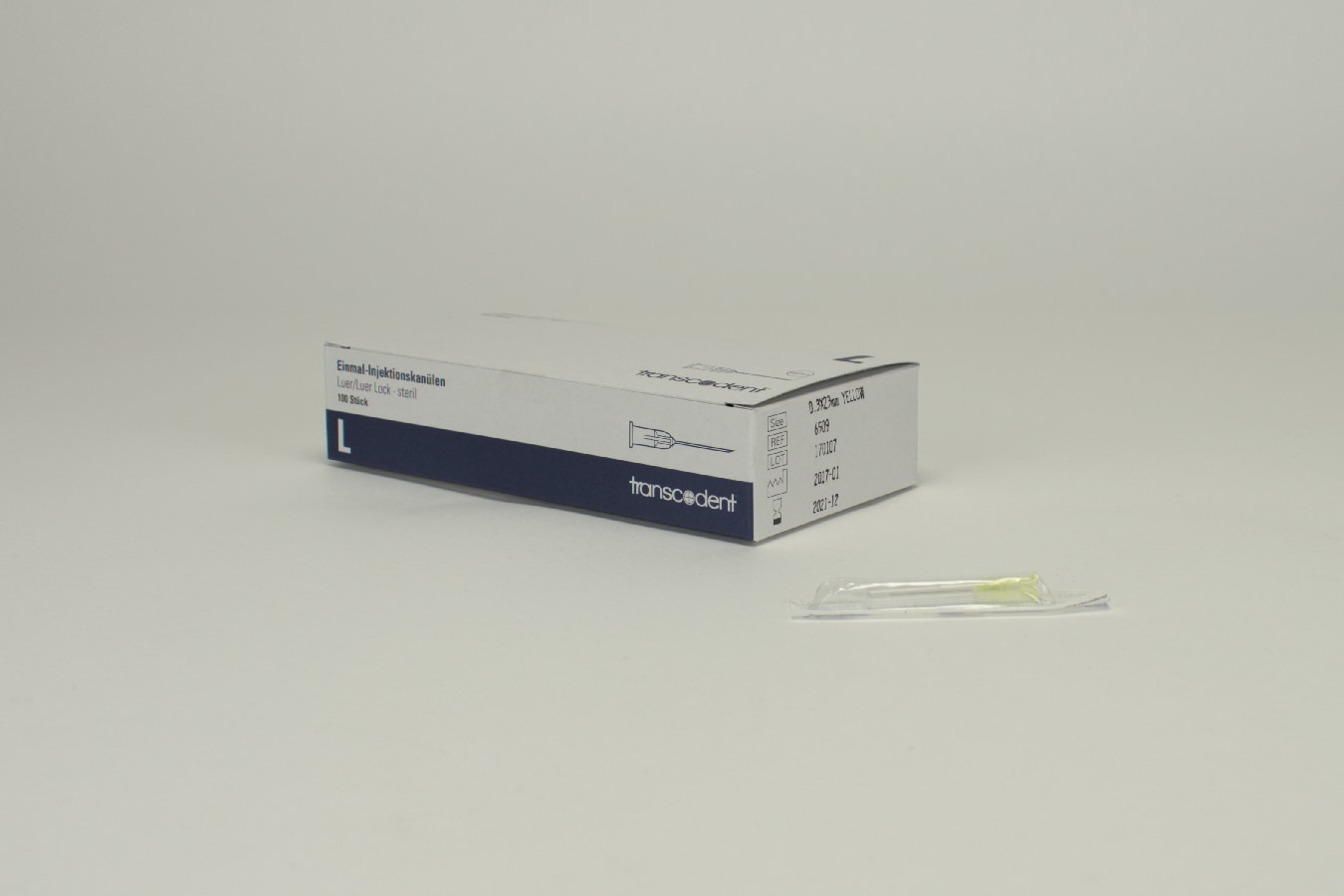 Injektionskanyl 30G 0,3x23mm LuerLock 100st