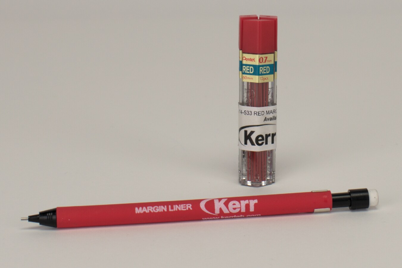 Kerr Margin Liner Röd inkl 3x12 refill