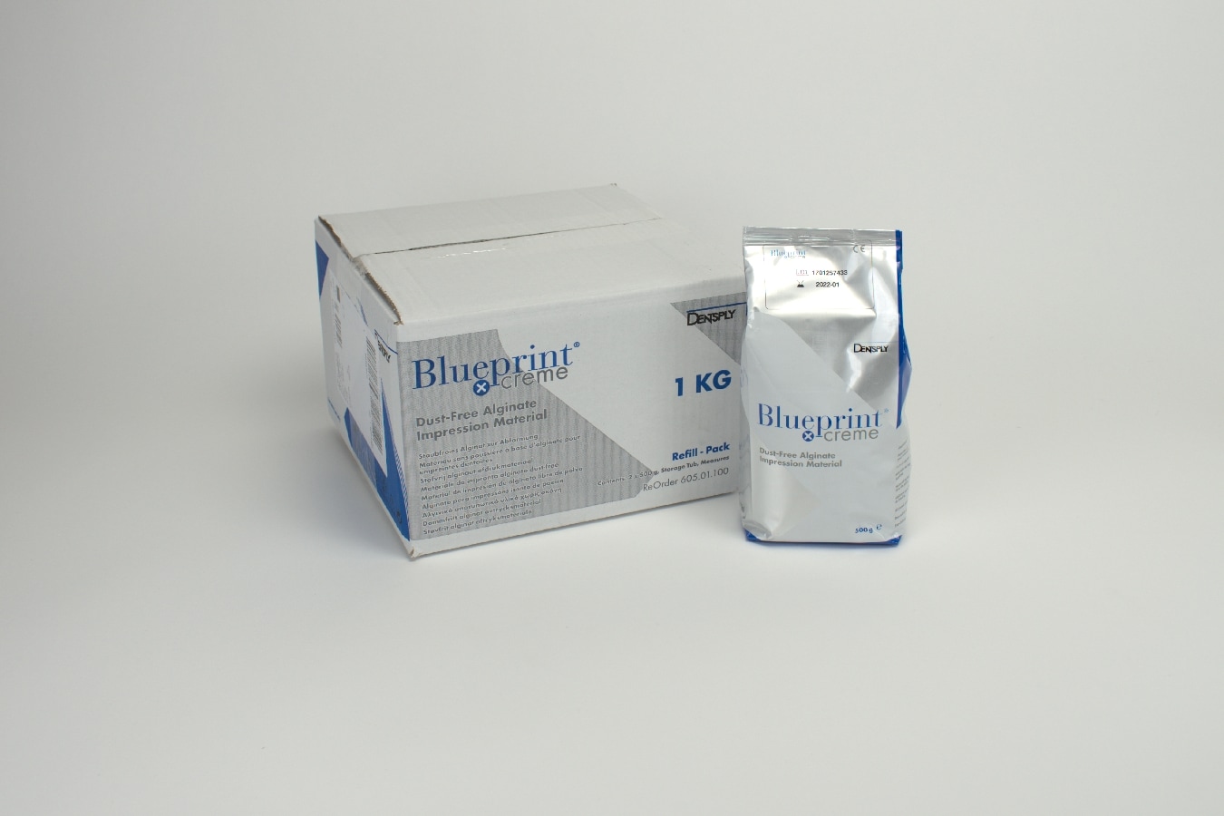 Blueprint Xcreme blå 2x500g inkl Burk