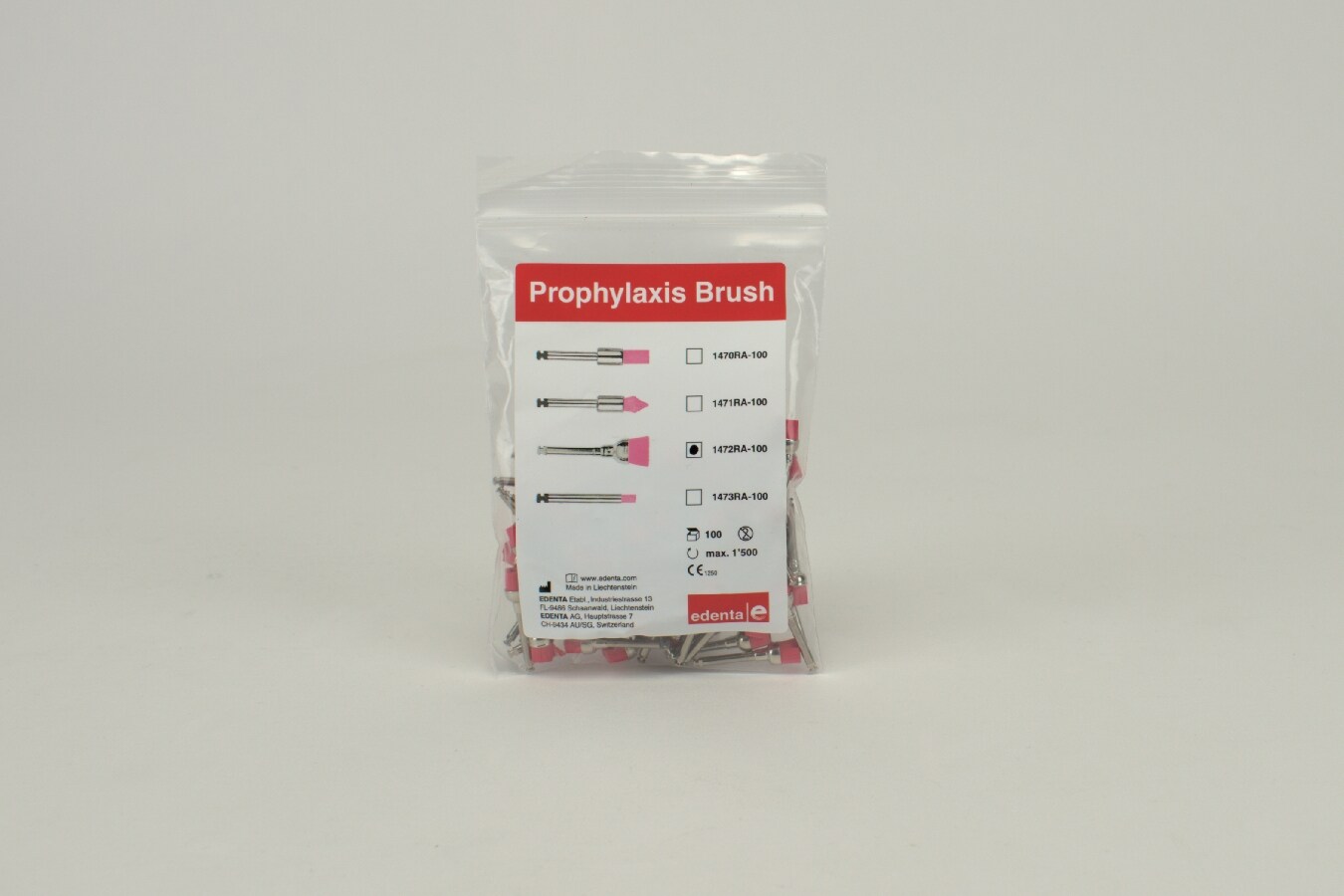 Prophy Borste Vst 1472 rosa 100st