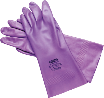 Handske Lilac Nitril #8 Medium 3par