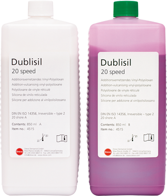 Dublisil 20 speed A+B 2x850ml