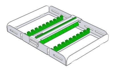 Flexi-Clip 10 låsbar grön 
