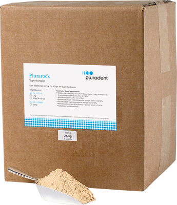 Plurarock gulbrun 25kg Kartong