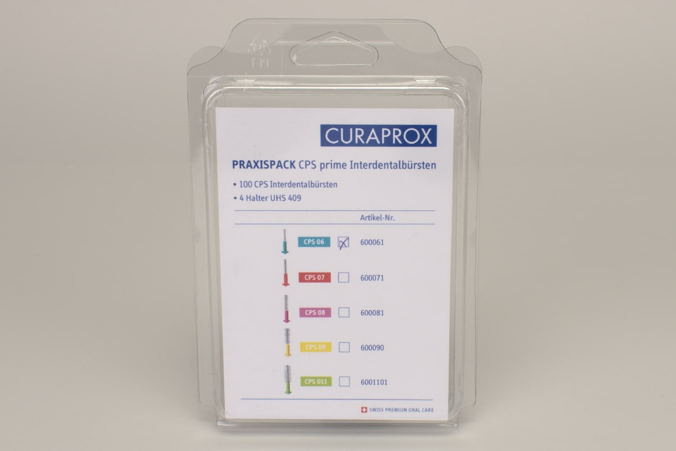 Curaprox Mellanrumsborste CPS 06 turkos 100st