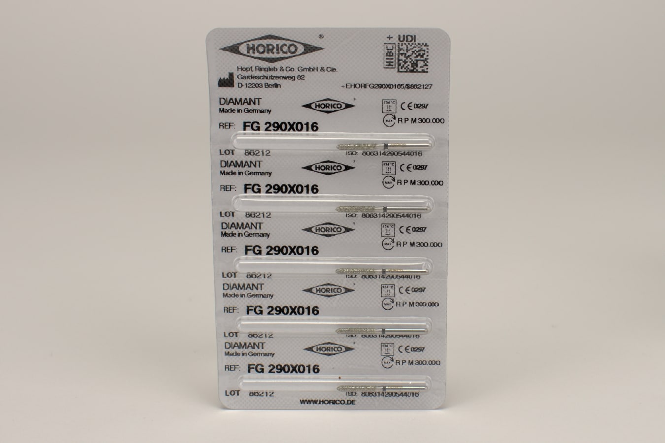 Fg Diamantborr 290 016 X x-grov 5st