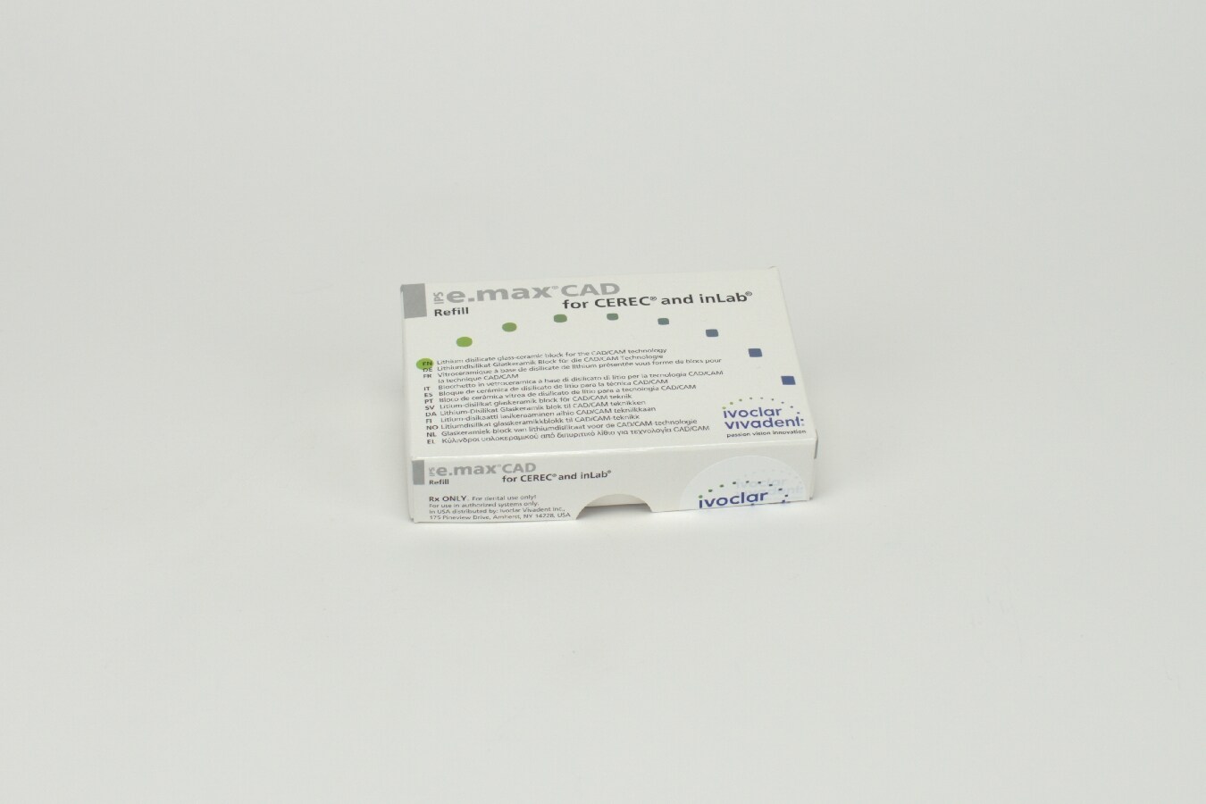 IPS e.max CAD Cerec/inLab LT A2 I12 5st