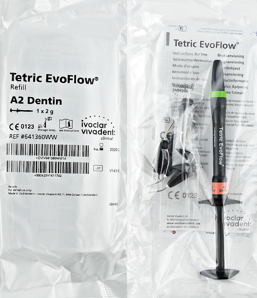 Tetric EvoFlow Dentin A2 2g spruta