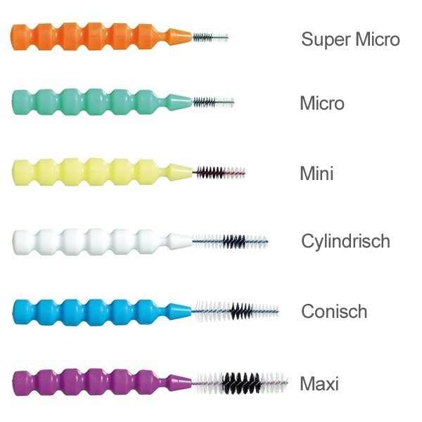 Interprox Micro grön 6st