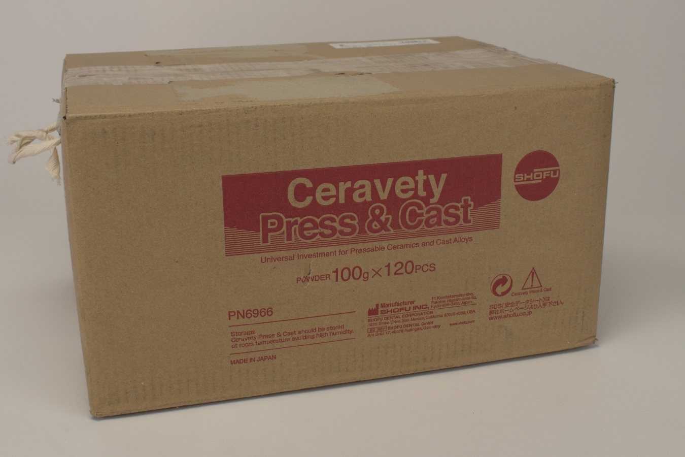 Ceravety Press & Cast Powder 120x100gr