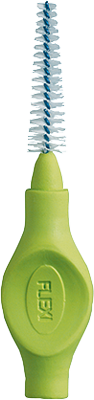 Mellanrumsborste FLEXI grön 1,00mm 6st
