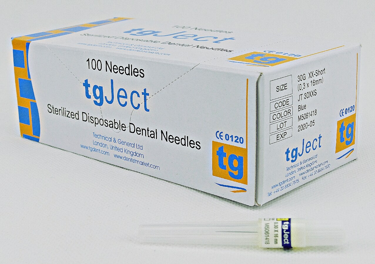 tg Ject Injektionskanyl 30G 0,3x16mm 100st