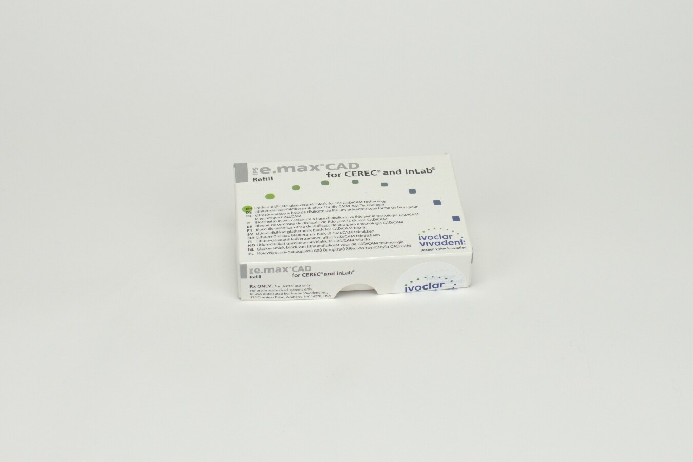 IPS e.max CAD Cerec/inLab LT A2 C14 5st