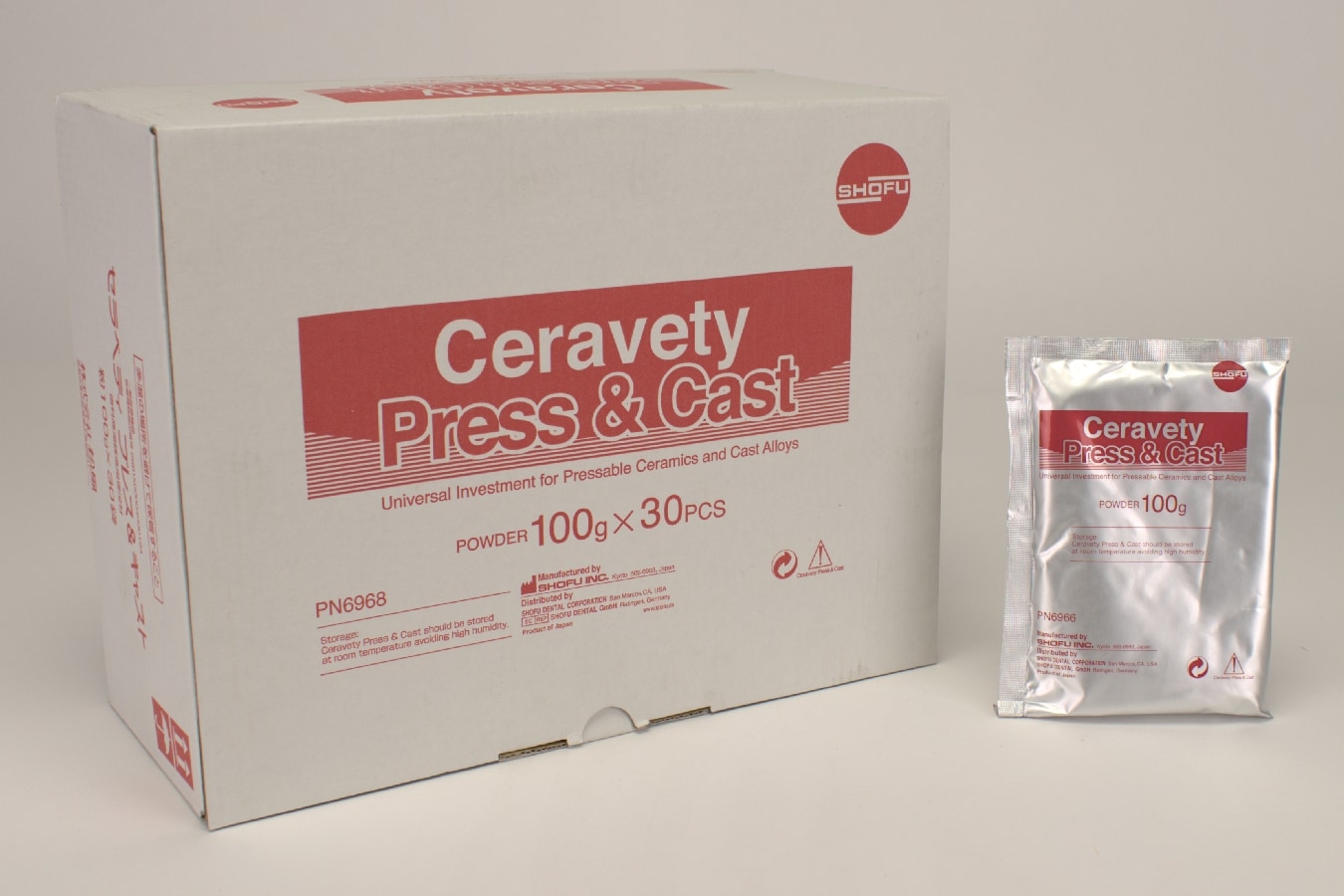 Ceravety Press & Cast Powder 30x100gr