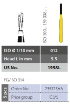 Diatech HM Finir FG CC36RL.012 5st