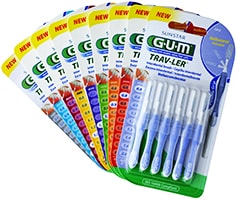 GUM TRAV-LER 1,4/0,7mm rak rosa 6st