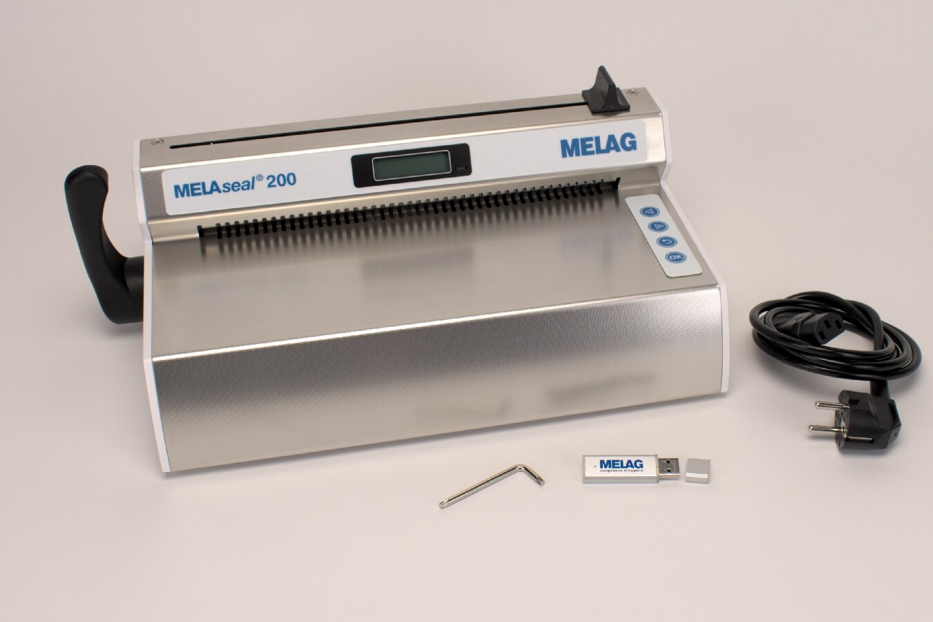 Melaseal 200 med Display & 2 USB portar