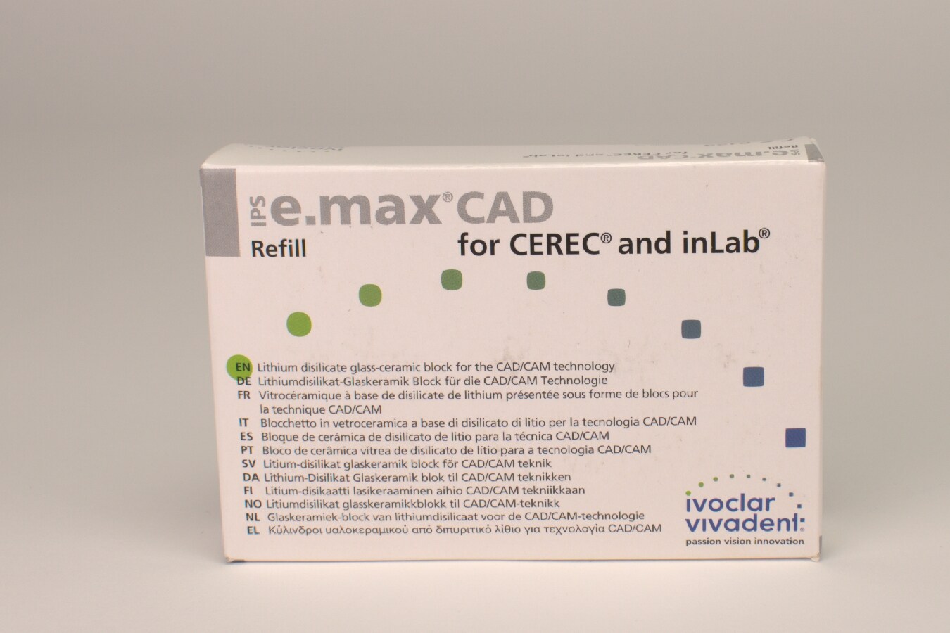 IPS e.max CAD Cerec/inLab LT A1 C16 5st