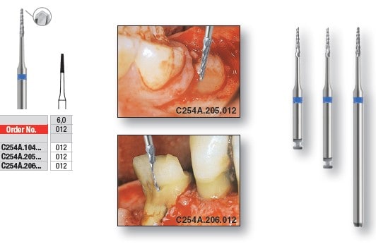 FG Kirurgiborr C254A 316 012 XL 3st