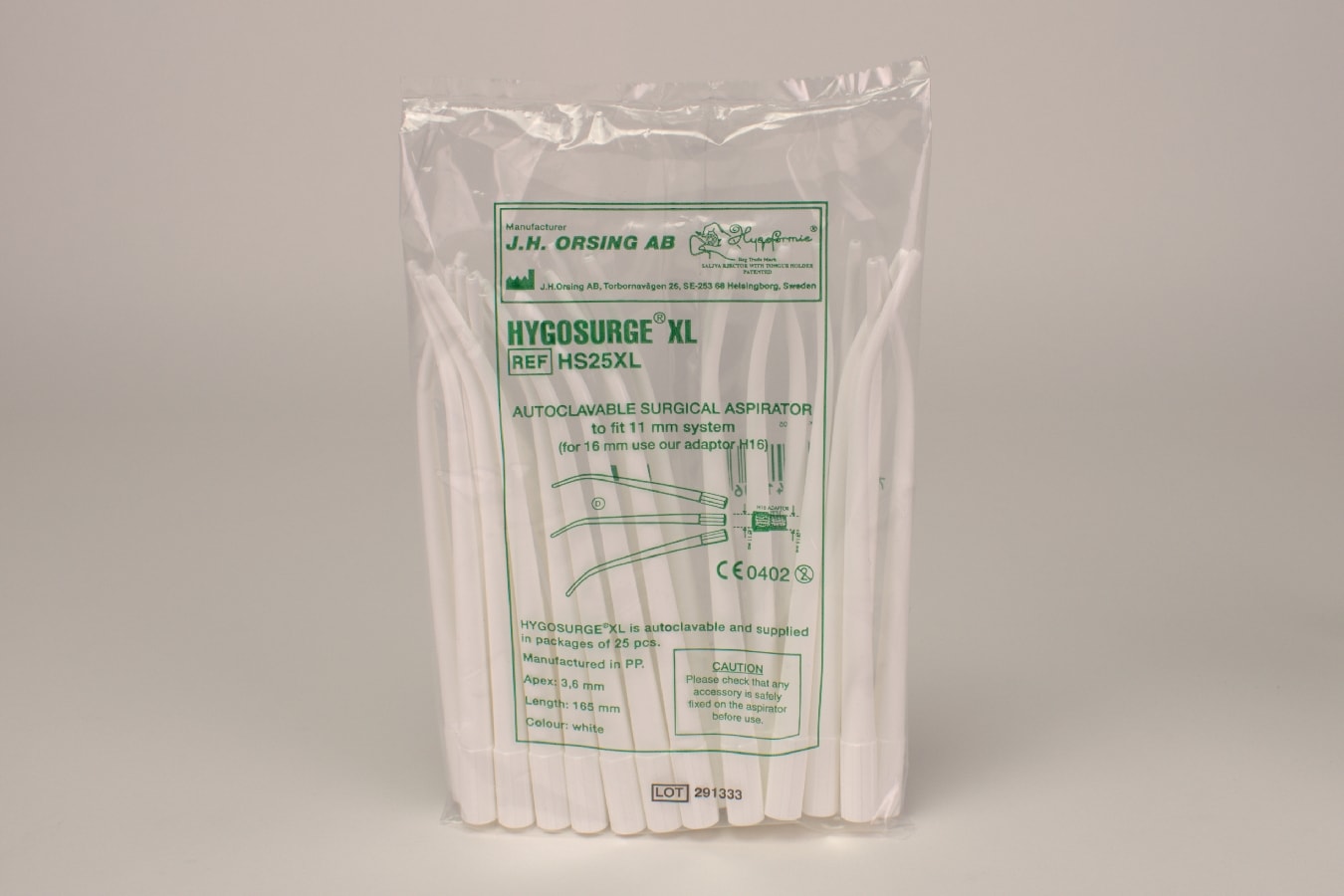 Hygosurge XL Vit 165mm lång 25st