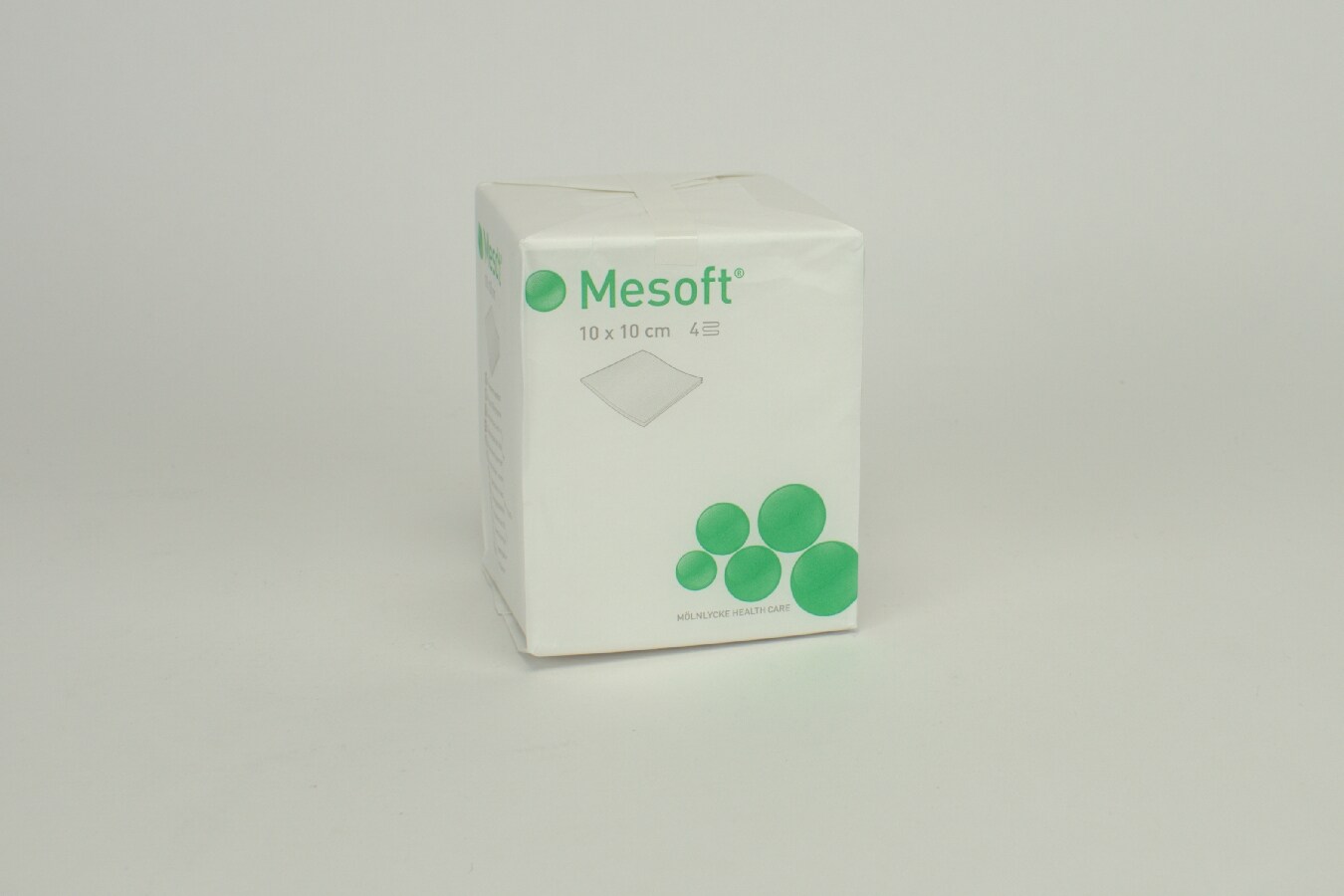 Mesoft 4-lagers osteril 10x10cm 100st
