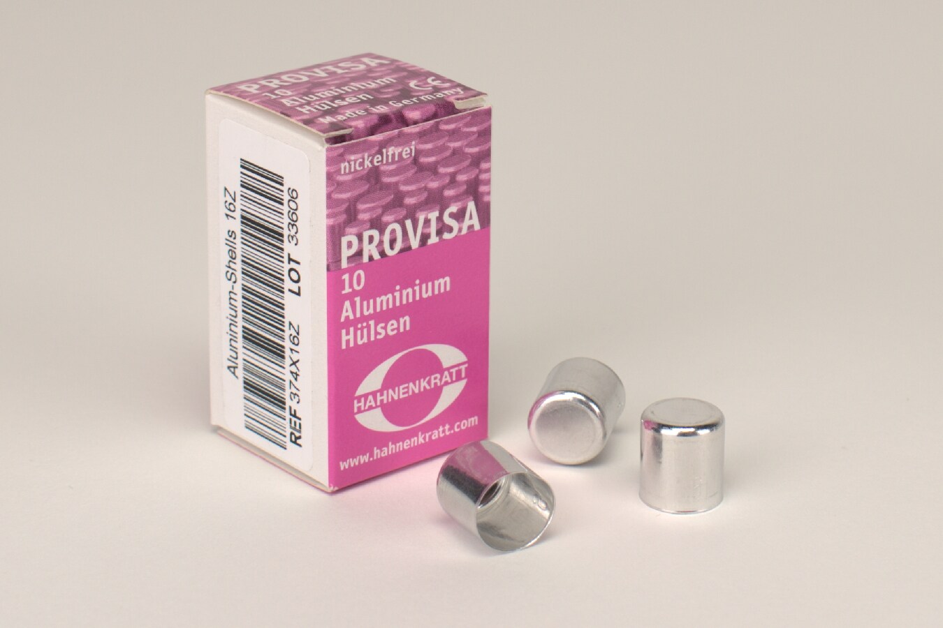 Provisa Aluminiumhylsor 16 10st