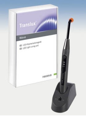 Translux Wave LED härdlampa svart