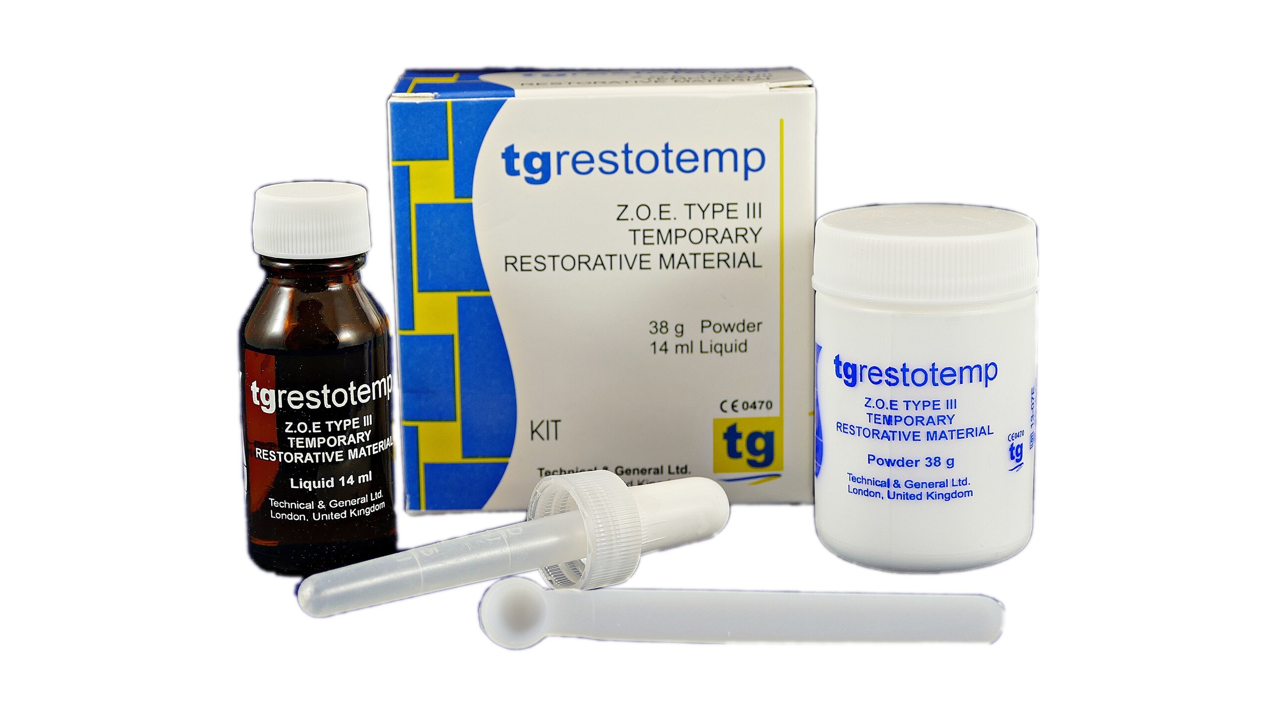 tg RestoTemp ZOE Type III 38g/15ml