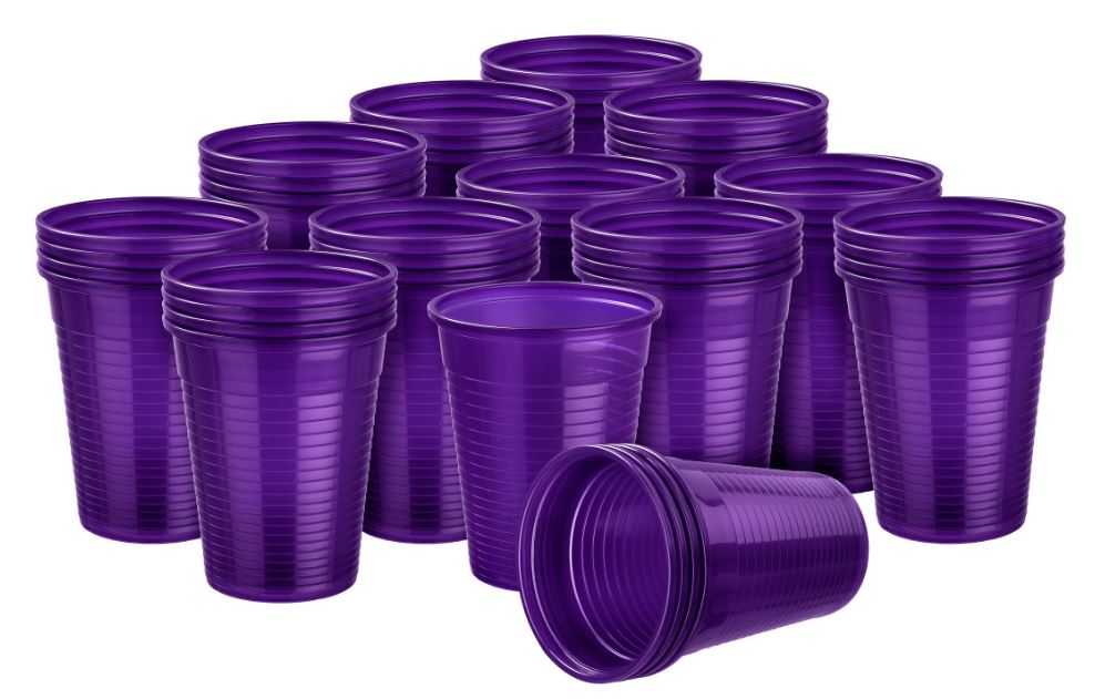 Plastbägare 180ml Violett 1000st