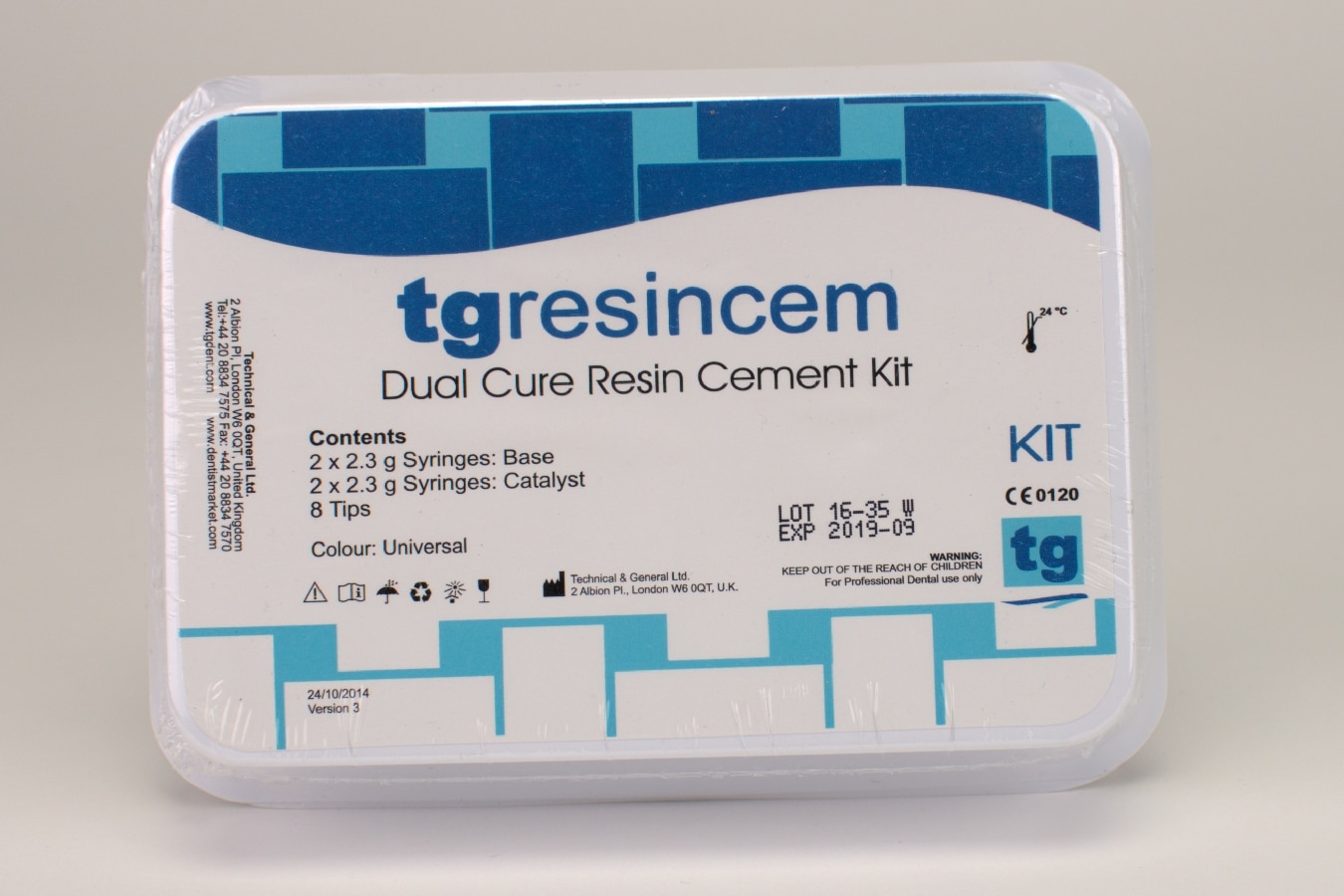 tg Dual-Cure Cement Kit