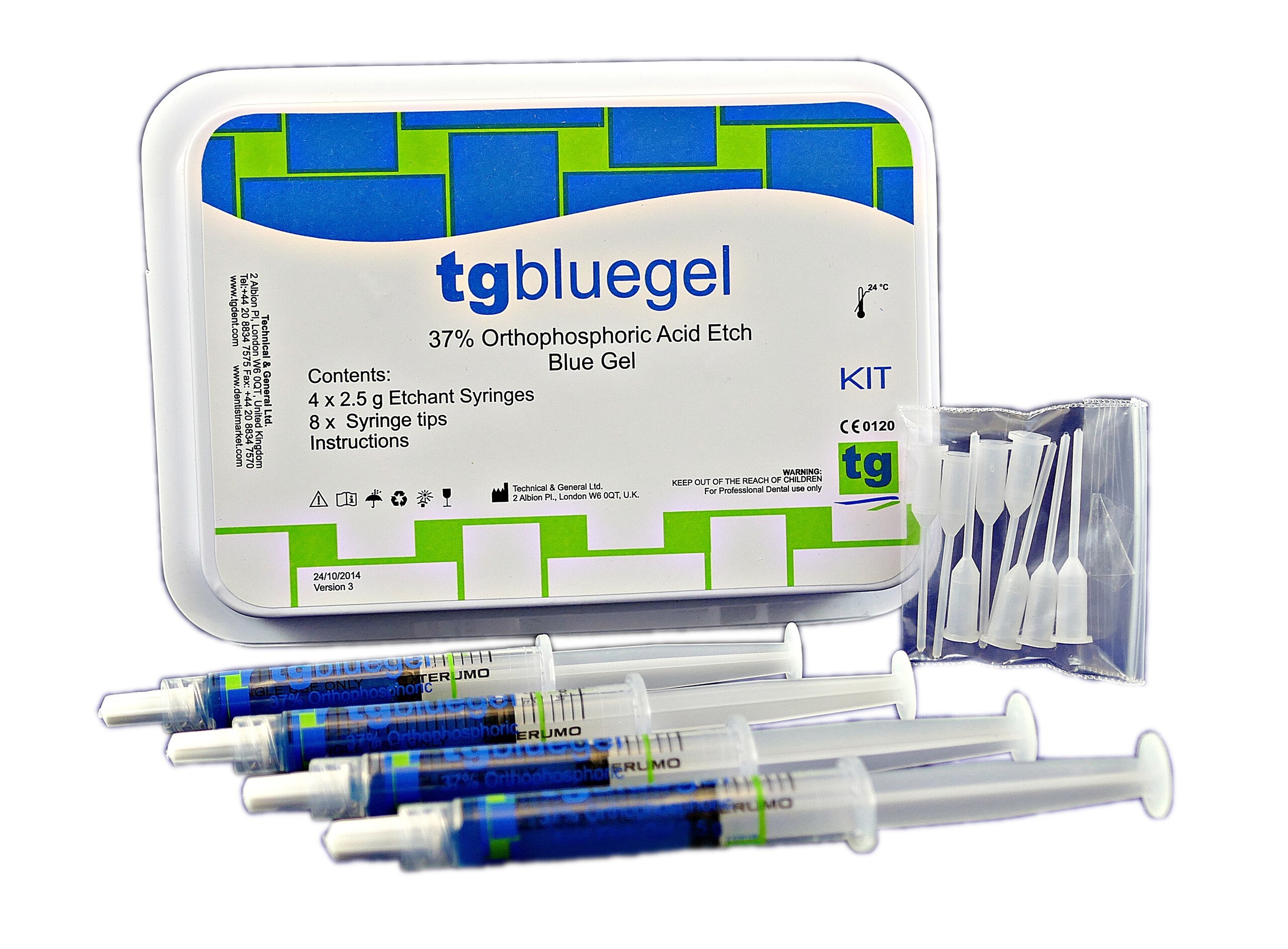 tg Etsgel Blue Gel 4x2,5g 37%