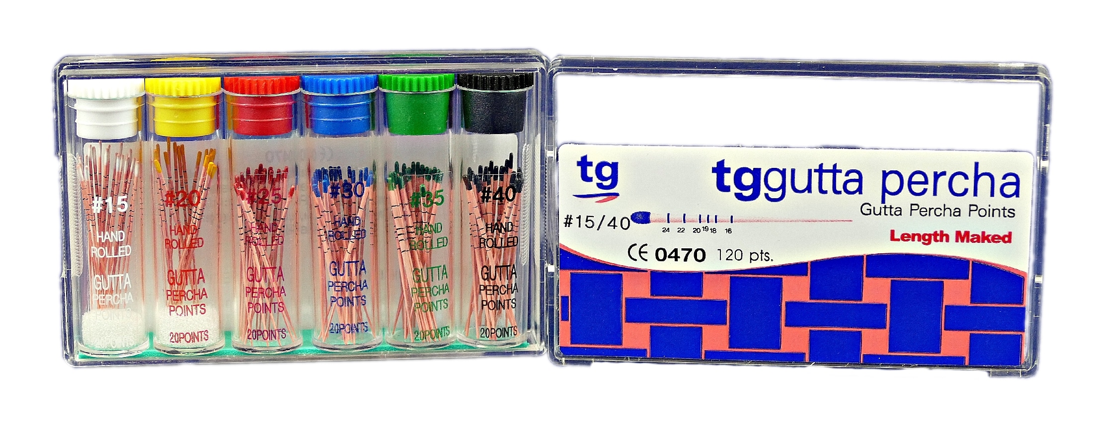 tg Guttaperka Assorted 15-40 120st