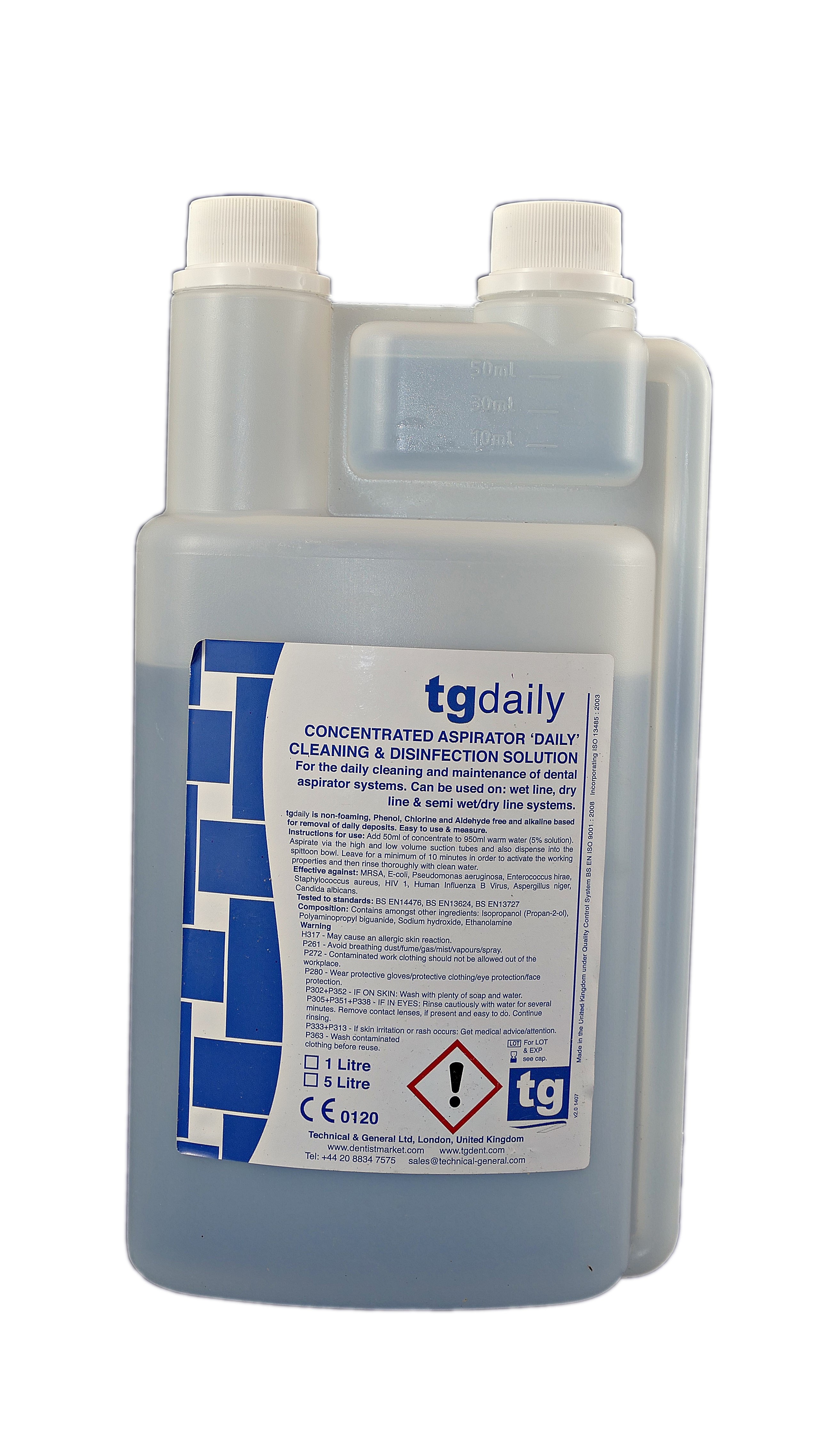 tgdaily Koncentrated Sugrengöring Daily Clean 1L